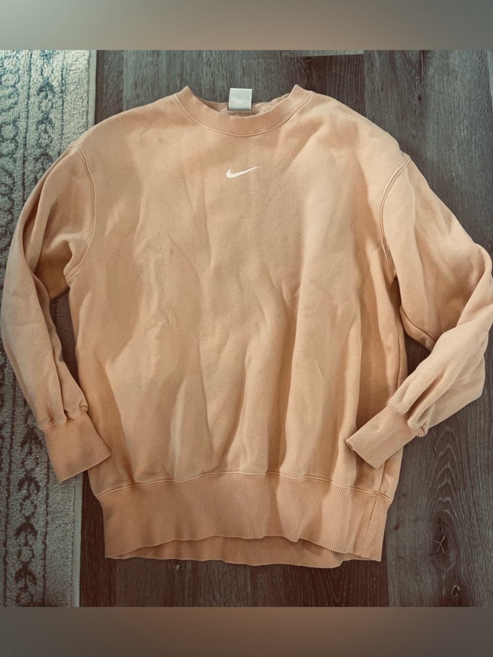 Nike Light Peach Pullover Sweatshirt